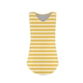 thumbnail image 4 of AherBiu Tank Tops for Women Striped Sleeveless V Neck Tunic Top Summer Casual High Low Hem Tanks Tshirts, 4 of 5