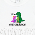 thumbnail image 4 of Inktastic Little Sistersaurus Girls Baby Dress, 4 of 5