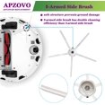 thumbnail image 4 of Juegos de accesorios Aleko para Xiaomi Roborock S5 Max S6 Max S6 Pure S6 MaxV S50 S51 S55 S60 S65 S5 S6 Repuestos de aspiradora para Xiaomi Roborock White 18 ACTIVE Biensenido a ACTIVE, 4 of 5