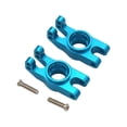 thumbnail image 4 of Asiento de rueda trasera de 2 piezas, duradero, de aleación de aluminio, de alta resistencia, para coche RC azul, 4 of 9