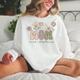 thumbnail image 4 of Personalized Nana Mom, Grandma, Mimi Sweatshirt (White, Medium), 4 of 11