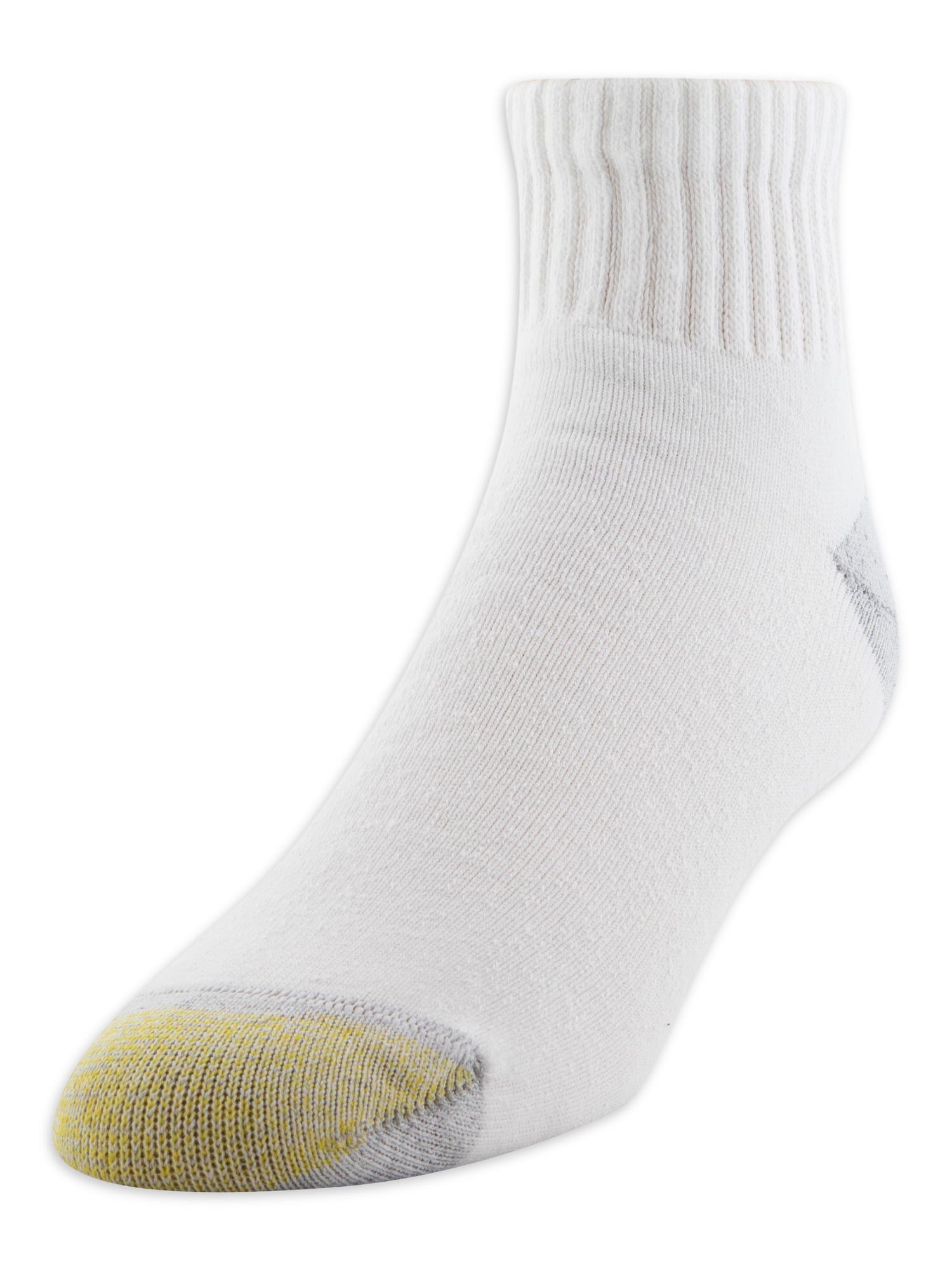 We take great care in ensuring accurate product details, guaranteeing that these socks are made with the highest quality materials. With a composition of 76% cotton, 22% polyester, and 2% spandex, these socks offer a comfortable and durable fit for long-lasting wear. Designed for easy care, these socks can be conveniently washed in the machine. Rest assured, these socks are crafted with premium USA cotton and Repreve poly spandex materials to provide exceptional quality. Experience reinforced toes for added durability, PerfectFit Comfort for an ideal fit, and AquaFX Moisture Management technology for top-notch sweat-wicking performance. Elevate your sock game with this exceptional product from GOLDTOE.