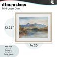 thumbnail image 4 of Stupell Industries Traditional Rustic Lake Landscape in Fall Birch Framed Print Under Glass, 16 x 13, by LSR Design Studio, 4 of 8