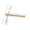 A, variant on JGJJUGN Stainless Steel Garden Hoe with Detachable Pickaxe, Heavy Duty Mattock Tool for Weeding, Digging, and Transplanting in Gardens and Nurseries