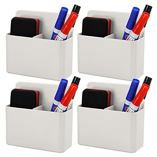 4 Pack Dry Erase Marker Holder, Whiteboard Marker Holder