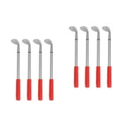 Masteelf 8 Pcs Wooden Club Ball Pen Mini Club Pen Metal Club Pen
