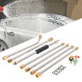 thumbnail image 4 of Power Washer Extension Wand, Gutter  Tool Safe 4000PSI Rustproof With 5 Nozzle Tips For Car, 4 of 8