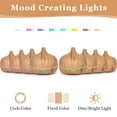 thumbnail image 6 of 550ml Ultrasonic Essential Oil Diffuser  Aromatherapy Cool Mist Diffuser  Wood Grain  Waterless Shut Off  for Home  Office  Bedroom, 6 of 6