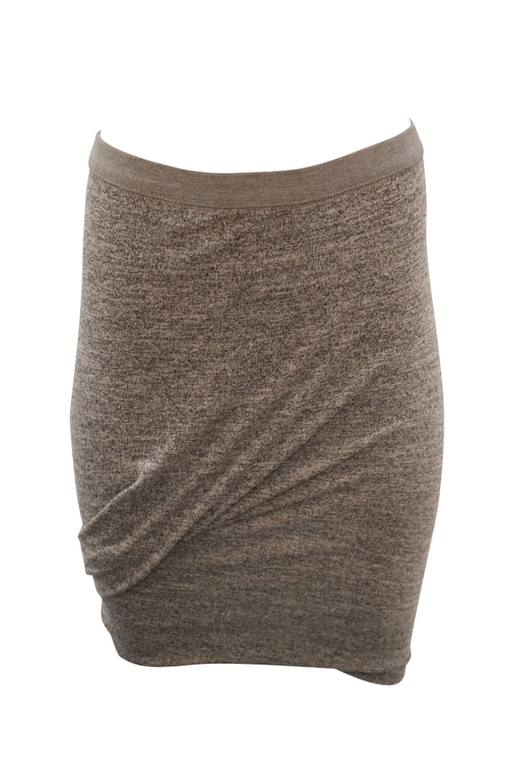Pre-Owned T by Alexander Wang Stretch Skirt in Grey Rayon