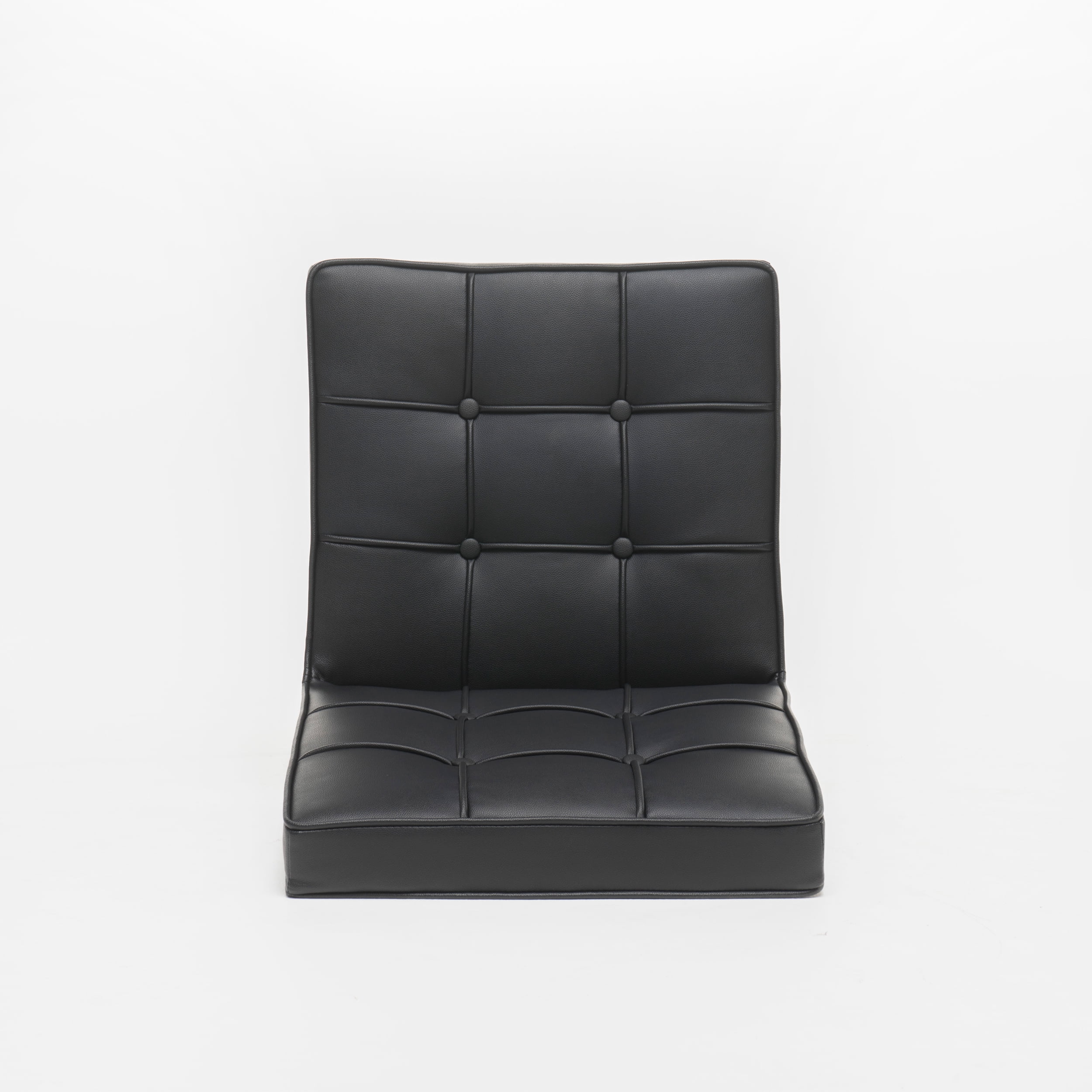 Noble House Harper Indoor Modern Bonded Leather Dining Chairs, Set of 2, Black