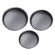 thumbnail image 3 of 3 unids Bakeware Pizza bandeja redonda antiadherente pizza pastel hornear herramientas para hornear, 3 of 5