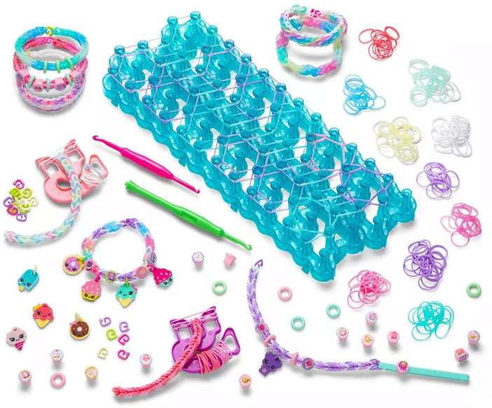 Rainbow Loom Bracelet Boutique, 4000 Bands, 30 Charms, 60 Beads, 7+