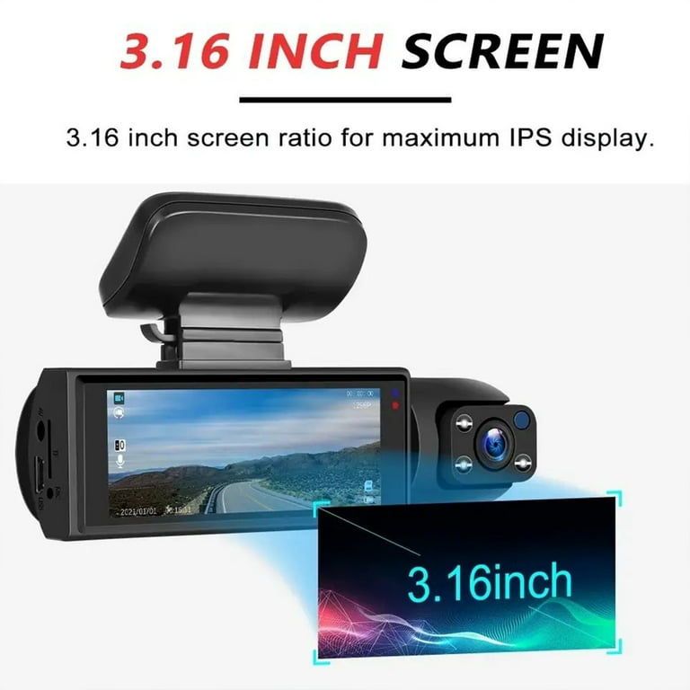 XIAOLE Dual Dash Camera Front And Rear, With 32g Card 1080p XIAOLE Dual Dash Camera Front And Rear, With 32g Card 1080p