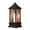 Black, variant on PEIBang Christmas LED Wind Lantern Christmas Home Decorations,Black Lantern Decor with Flameless Candle,Vintage Farmhouse Hanging Lantern for Patio,Porch,Entryway