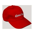 thumbnail image 5 of Good Man Fitted Dad Hat - Red, One Size, 5 of 6