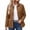 y288_Coffee, variant on Quilted Jackets for Women Winter Long Sleeve Lightweight Puffer Jacket with Pockets Snaps Oversized Warm Coats, S-3XL