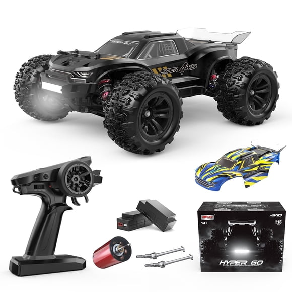 Camión RC HYPER GO H16BM 1/16 RTR sin escobillas de 42 mph para adultos