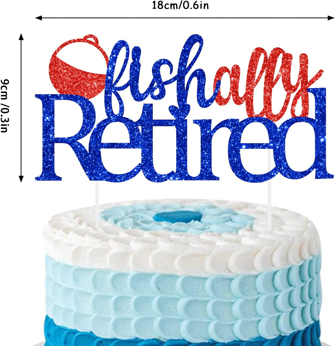 Retirement Cake Ideas And Cake Toppers - Cake Decorations & Toppers