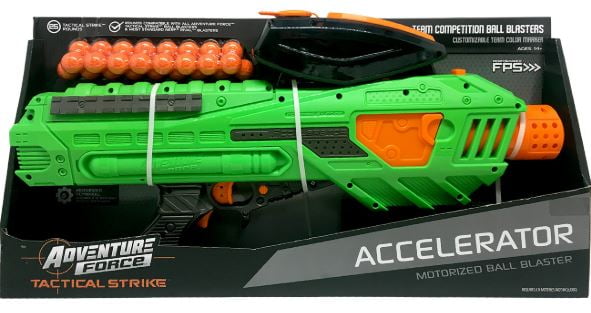 Adventure Force Tactical Strike Accelerator Motorized Team Competition Ball Blaster