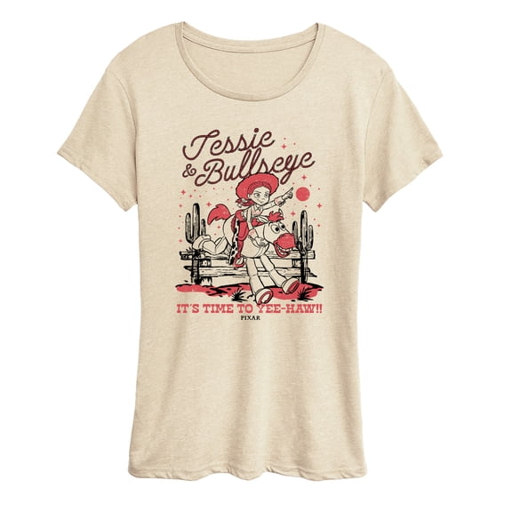 Toy Story 4 - Jessie and Bullseye - Women's Short Sleeve Graphic T-Shirt