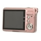 thumbnail image 4 of Cámara digital 4K de 48 MP, pantalla LCD de 2,7 pulgadas, zoom 8x, antivibración, para vlogs, fotografía, disparo continuo, color rosa, 4 of 12