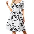 thumbnail image 2 of Vestido sin mangas de Scar Ink, ropa de verano para mujer, vestidos largos para mujer, vestido de fiesta, vestido, 2 of 8