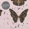 thumbnail image 6 of XMXT Waterproof Shower Curtain Liner with Iron Hooks, Boho Butterfly Pink Shower Curtains for Bathroom Decor Accessories, 72 x 72 inches, 6 of 8