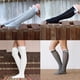 thumbnail image 3 of Guardurnaity Calcetines de punto Mujer con cordones Zapatillas deportivas transpirables huecas Botas hasta la rodilla Medias, 3 of 6