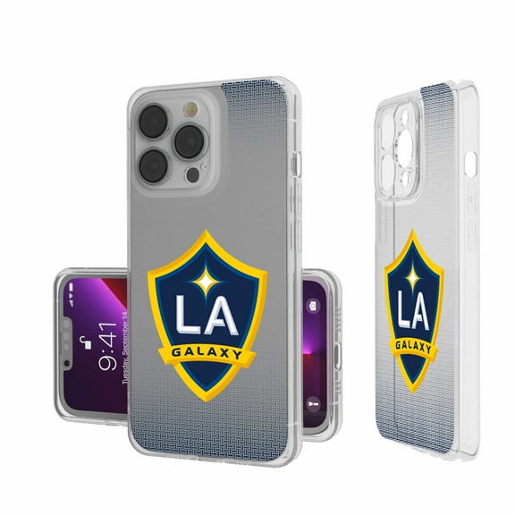 Keyscaper LA Galaxy Linen Logo iPhone Clear Case