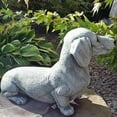 thumbnail image 6 of Dachshund Statue Garden Decor - Garden Dog Statue, Yard Lawn Resin Dog Sculpture, Outdoor Indoor Decorations, Lawn Garden Figurine Dog Statue, Dog Memorial Gifts for Dog Lovers (Dachshund), 6 of 8