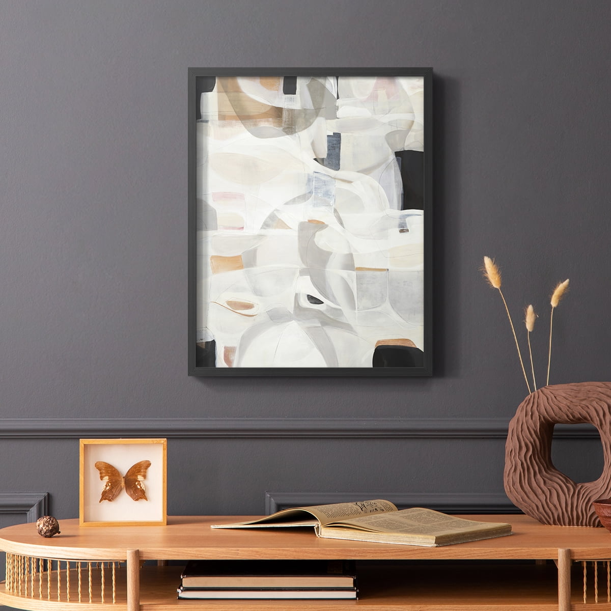 Windswept Framed Print - Solid Wood in Single Picture Frame Solid Wood 2 Framed Print