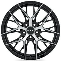 RTX R-Spec Custom Wheel 18x8 Inch Rim for Acura 2006-2011 CSX 73.1mm CB Offset 40mm Gloss Black Machined