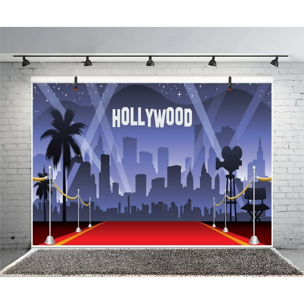 Buy Red Carpet Photography Backdrop Hollywood Theme Party Decorations Photo  Backdrops for Wedding Birthday Baby Shower Newborn Party Decor Online in  India 