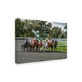 thumbnail image 2 of Trademark Fine Art 'Into The Home Stretch' Canvas Art by Galloimages Online, 2 of 3