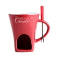 thumbnail image 1 of Hot Deal Style Ceramic Fondue Set With In Heating Perfect For Melting And Making S' Elegant Design For Parties And Gatherings, 1 of 8