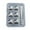 B, variant on Eolstice Heart-shaped Stainless Steel Ice Cubes, Metal Ice Stones for Drinks, Reusable Heart Ice Grains, For Chilling Wine, Whiskey, Cocktails, Freezing, Barware Accessory, Gift(A)