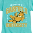 thumbnail image 3 of Garfield - Varsity - Toddler & Youth Girls Short Sleeve Graphic T-Shirt, 3 of 5
