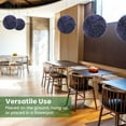 thumbnail image 2 of Resenkos Set of 2 Artificial Purple Boxwood Topiary Balls for Indoor and Outdoor - Purple, 2 of 8