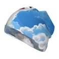 thumbnail image 2 of Rateoe Cute Cloud Bichon Frise Kids Beanie Warm Knit Beanie Hats Boys Girls Winter Hat Soft Slouchy Hats for Kids, 2 of 7