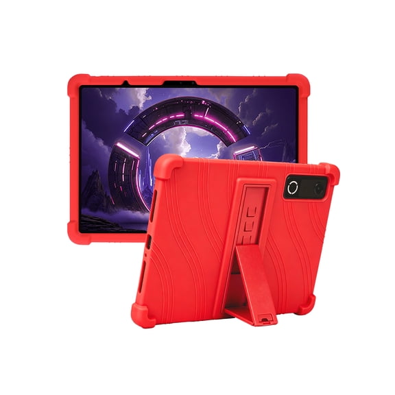 HYRACPO Silicone Case for Lenovo Legion Y900 11 inch, Soft Flexible Shockproof Protective Tablet Cover, Anti-Scratch & Lightweight Slim Design-Red