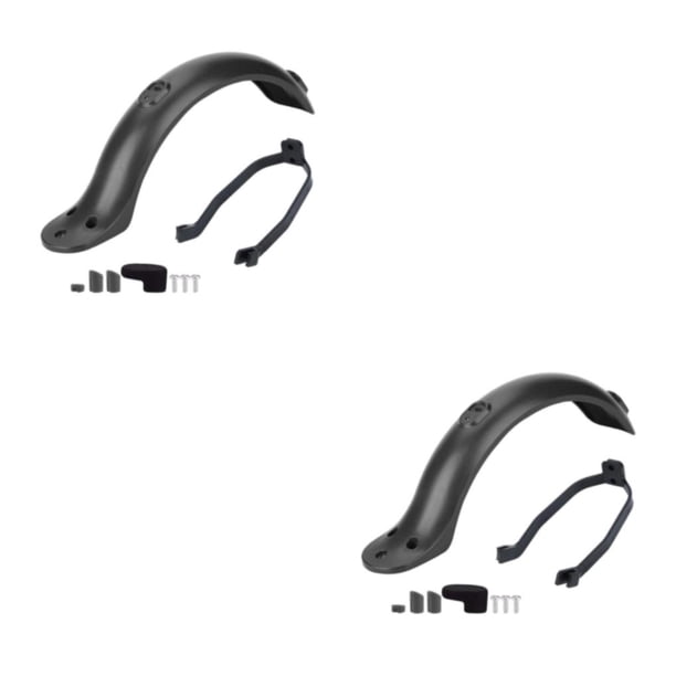 Advancent Durable Scooter eléctrico guardabarros trasero M365 bloqueador guardabarros reemplazo negro Type1 NO1