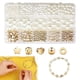 thumbnail image 1 of Elegante juego de cuentas de perlas, tamaños variados para manualidades de bricolaje, kit para hacer joyas con material acrílico duradero de apariencia brillante, 1 of 4