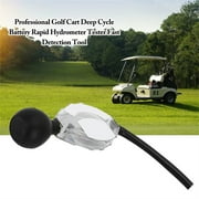 Battery Hydrometer Auto Parts Tools Professional Golf Cart Deep Cycle Battery Rapid Hydrometer Tester Fast Detection Tool