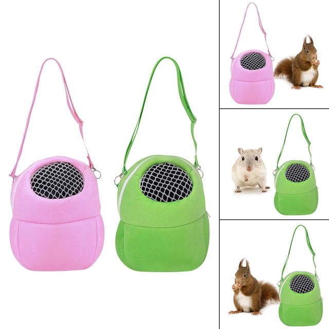 Bolsa de transportista Correa para el hombro para el Sujerador de azúcar ardilla Salvador Portador de hámster