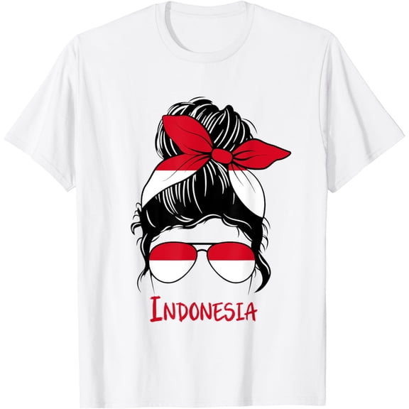 Indonesian Girl Indonesia girl Indonesia woman flag T-Shirt mens t shirt,white,women,funny,misfits,men,journey,t-shirt