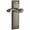Grey, variant on Grandeur 822864 Fifth Avenue Solid Brass Left Handed Non-Turning One-Sided Dummy - Brass
