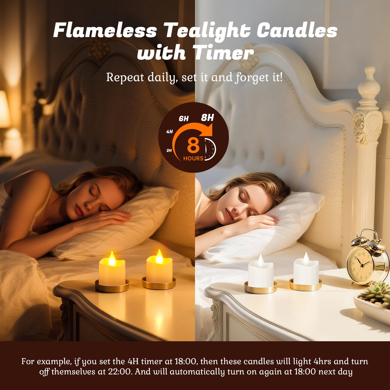 PChero Rechargeable Candles with Remote Timer ,12pcs Flameless Candles LED Votive Candles with Charging Base, Battery Tea Lights Flickering Electric Fake Small Candles for Table Wedding Home Decor