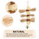 thumbnail image 4 of Juguete Masticable Natural Para Morder, Jaulas Oscilantes, Juguetes Para Mascotas, Pájaros, Loros, Guacamayos, Periquitos Grises Africanos, Periquitos, Cacatúas Minnieouse PT000769-00, 4 of 5