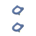 thumbnail image 4 of Asiento de inodoro compacto Monstrate Azul oscuro 2Conjunto, 4 of 6