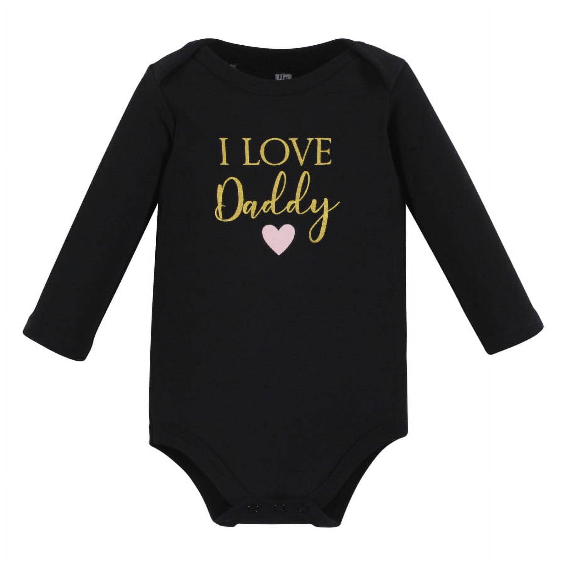Hudson Baby Cotton Long-Sleeve Bodysuits, 5-Pack, Newborn- 24 Months